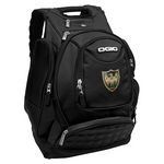 SJR Crested Black Backpack